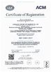 La CINA Labtone Test Equipment Co., Ltd Certificazioni
