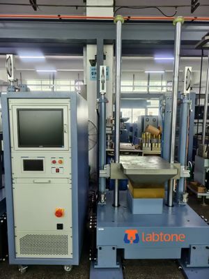 Sistema di prova di urto con scambio di energia istantaneo per valutare la durata del prodotto e la resistenza allo stress esterno