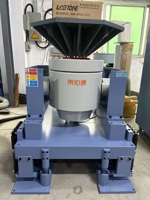 Scattivo di vibrazione elettrodinamica di laboratorio per parti automobilistiche con dispositivo di isolamento da urti soddisfa le norme MIL-STD, DIN, ISO, ASTM