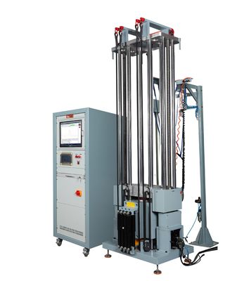 Macchina per prove d'urto meccanico a semionda sinusoidale conforme a MIL-STD-202G per componenti ottici