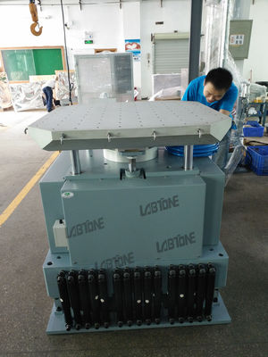 100 kg di carico utile Tester di urto pneumatico ad alta velocità con tabella 500 x 700 mm Accelerazione fino a 200 g