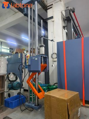 Tester professionale per caduta in laboratorio per superfici, test di caduta su angoli e bordi secondo gli standard industriali
