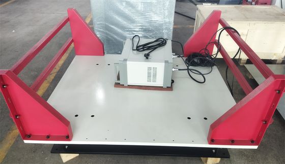 Macchina per prove di vibrazione per il trasporto con simulazione di carico utile di 200 kg e capacità di carico utile di 500 kg, conforme a ISTA ASTM