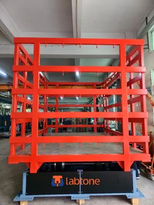 Imballaggio di grandi dimensioni - Simulatori di trasporto - Tavola vibrante per test di vibrazione meccanica YST3200 - Esegue ASTM D4728 ASTM D999