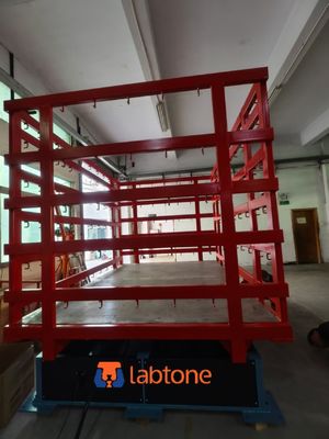 Imballaggio di grandi dimensioni - Simulatori di trasporto - Tavola vibrante per test di vibrazione meccanica YST3200 - Esegue ASTM D4728 ASTM D999