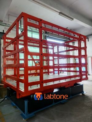 Imballaggio di grandi dimensioni - Simulatori di trasporto - Tavola vibrante per test di vibrazione meccanica YST3200 - Esegue ASTM D4728 ASTM D999