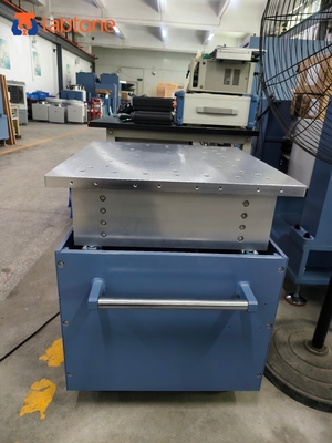 Test di vibrazione per scarico sinusoidale Tavola agitatrice meccanica per carico utile da 130 kg