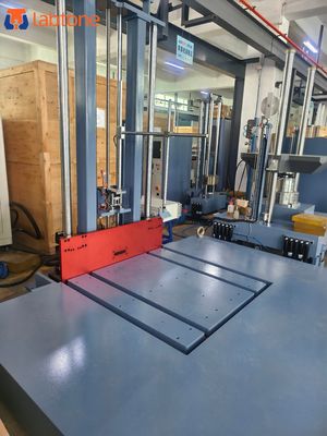 Macchina per test di caduta libera di imballaggi con elevata capacità di carico 500 kg per test angolari, conforme a ISO2248-72(E)