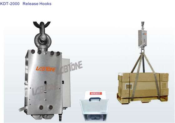Ganci di sgancio per tester di caduta durevoli e robusti per la simulazione della distribuzione di pacchi di grandi dimensioni