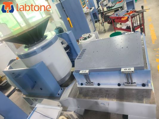 Macchina per prove di vibrazione a 3 assi XYZ, apparecchiatura per prove di vibrazione con forza di eccitazione massima di 20 kN e spostamento di 51,2 pollici