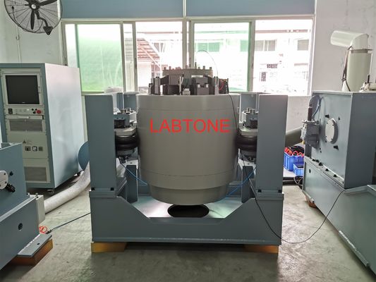 Sistema di vibrazione elettrodinamica con 5000 kg.f forza sinusoidale massima 100G Max Accelerazione e XYZ Vibrazione dell'asse per i test automobilistici